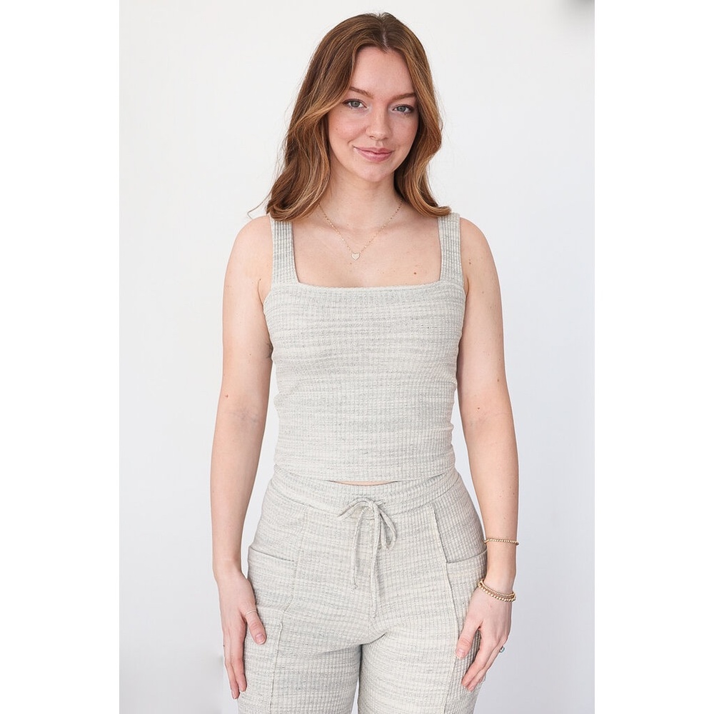 NWT Project Social T Gray Marled Isola Tank